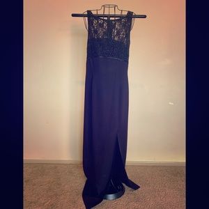 Black gown